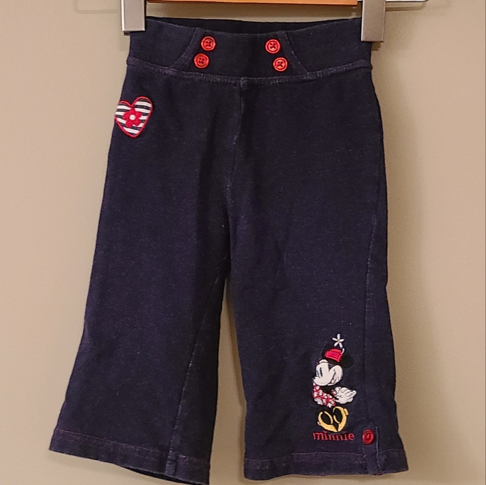 Minnie soft denim look pull on pants